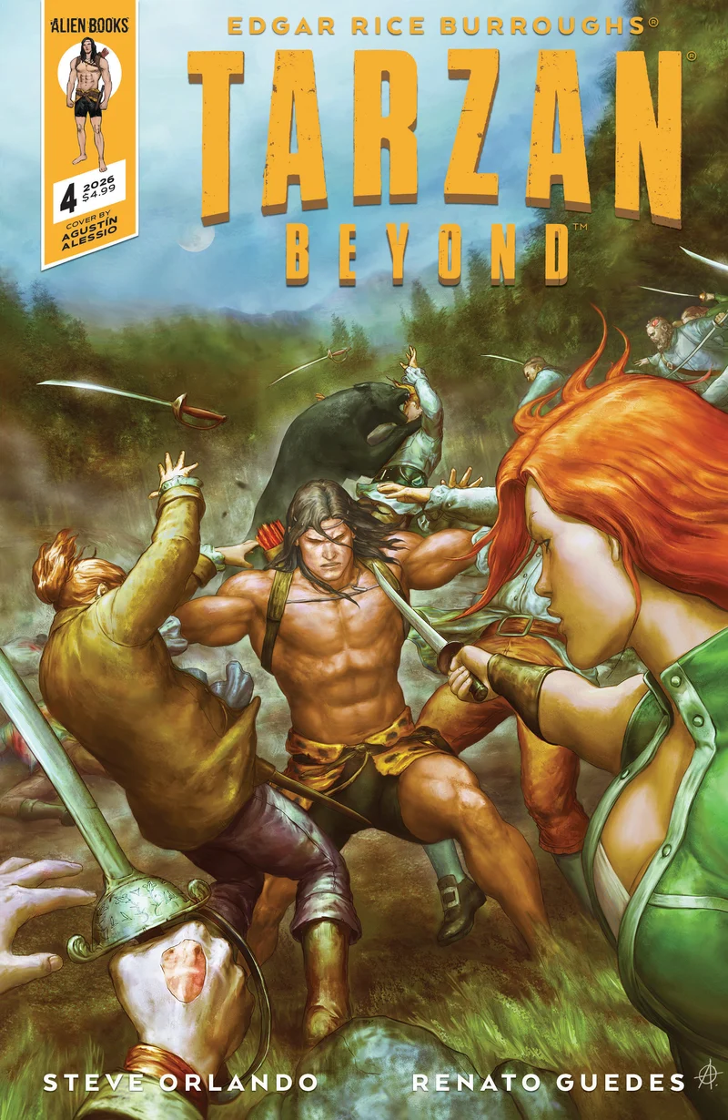 Tarzan Beyond #4 IDW A Alessio 02/12/2026