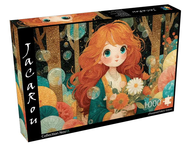 Flowered Fabric Grace (1000 pcs)