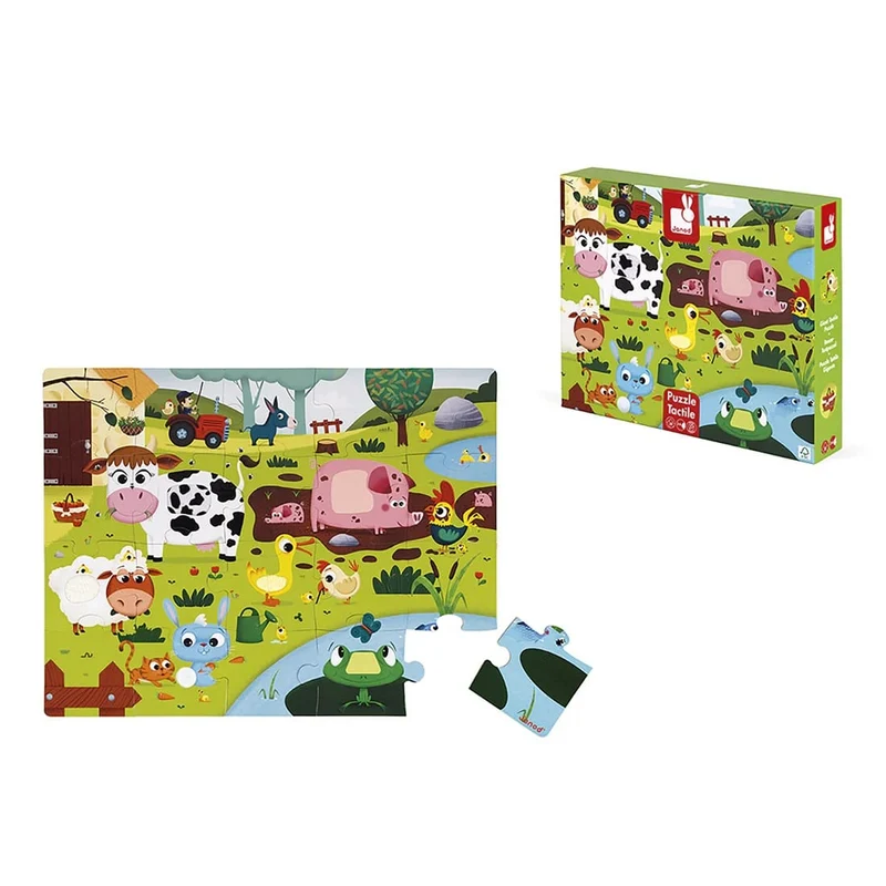 Tactile Les Animaux De La Ferme (20 pcs)