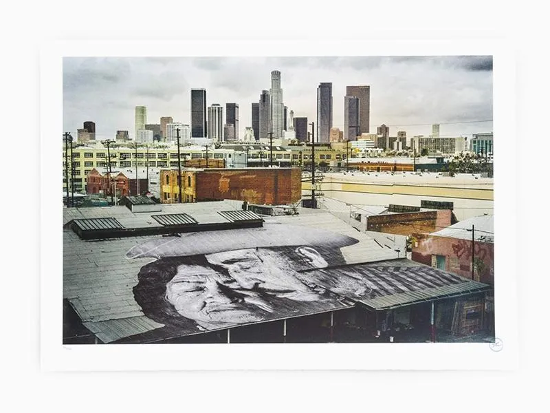 JR - Lovers on the roof, USA