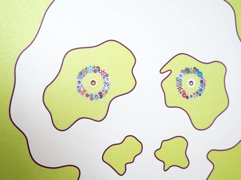 Takashi Murakami - Lime Green - Time