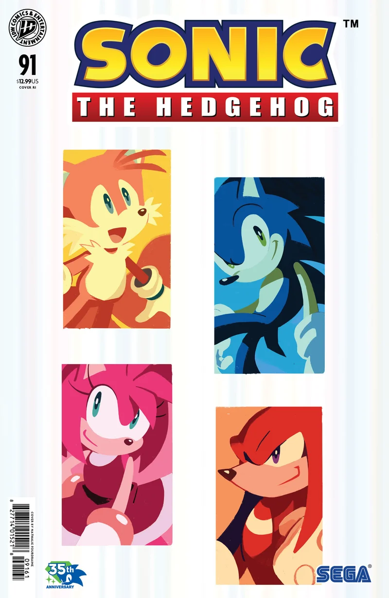 Sonic The Hedgehog #91 IDW 1:10 Foil Fourdraine 28/10/2026