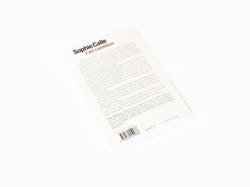Anne Sauvageot - Sophie Calle, l'art caméléon