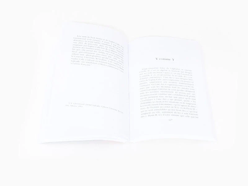 Anne Sauvageot - Sophie Calle, l'art caméléon