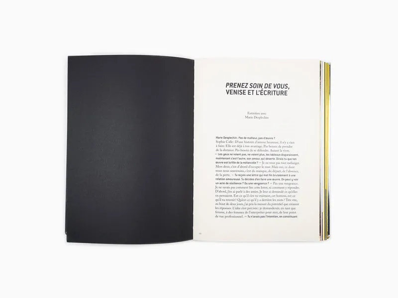 Sophie Calle - Ainsi de Suite