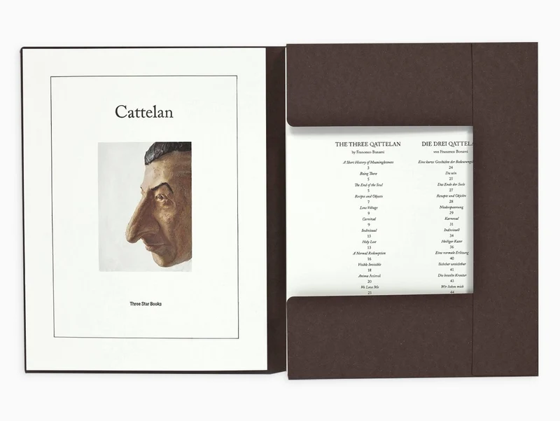 Maurizio Cattelan - Les Trois Qattelan (édition spéciale)