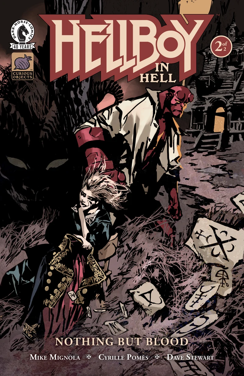 Hellboy en enfer : Rien que du sang #2 Dark Horse B Riou 18/11/2026