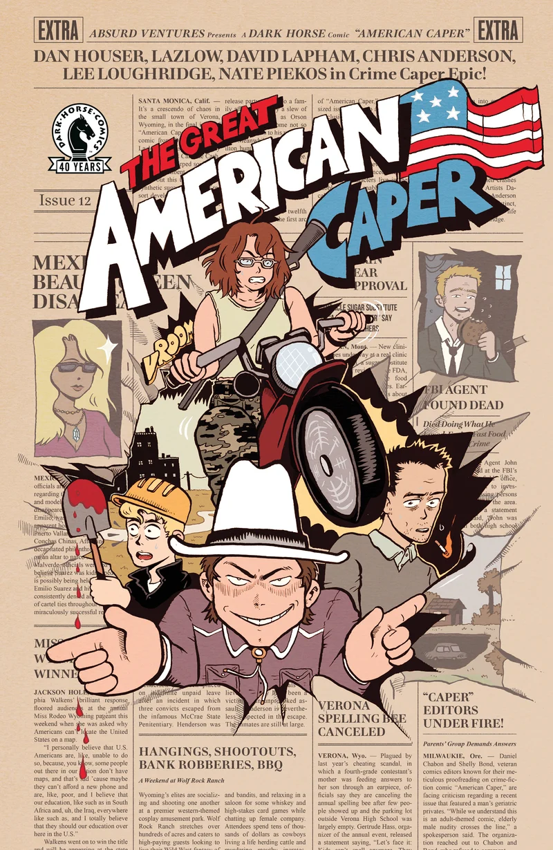 American Caper #12 Dark Horse C Cash 11/11/2026