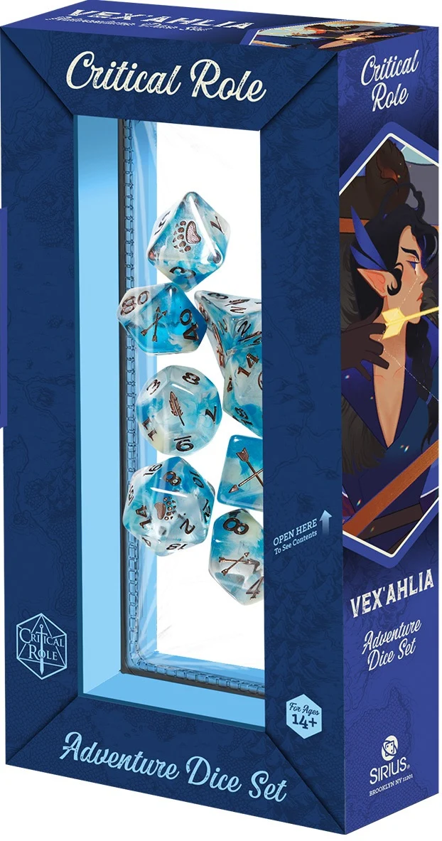 SIRIUS DICE - VOX MACHINA ADVENTURE DICE - VEX'AHLIA