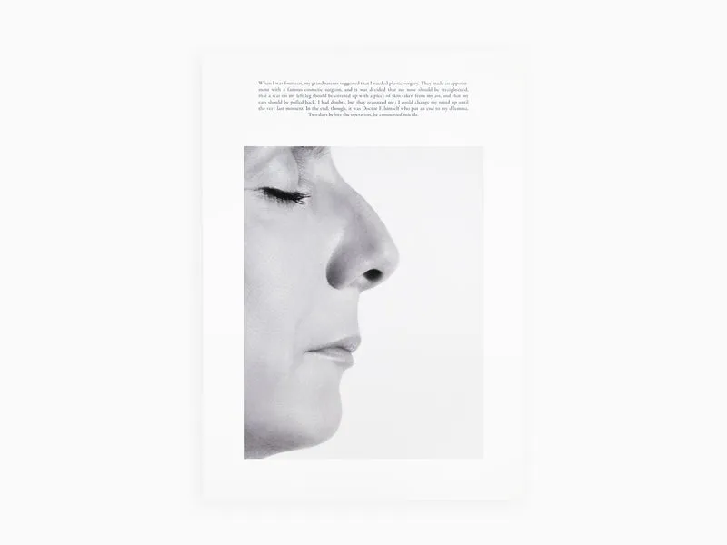 Sophie Calle - "La chirurgie esthétique"