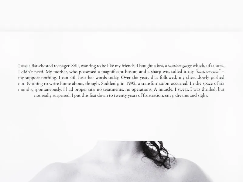 Sophie Calle - "Les seins"