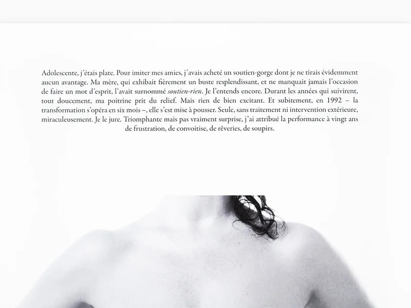 Sophie Calle - 'Les seins miraculeux'