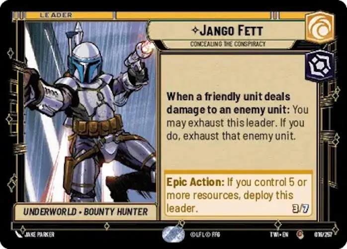 Jango Fett - Dissimulation de la conspiration (016/257) [Le Crépuscule de la République]