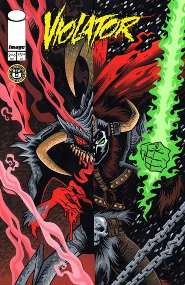 Spawn Violator n° 2 (sur 6) Couverture B Variante Jay Geldhof