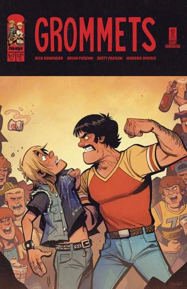 Grommets n° 5 (sur 7) Couverture A Brett Parson