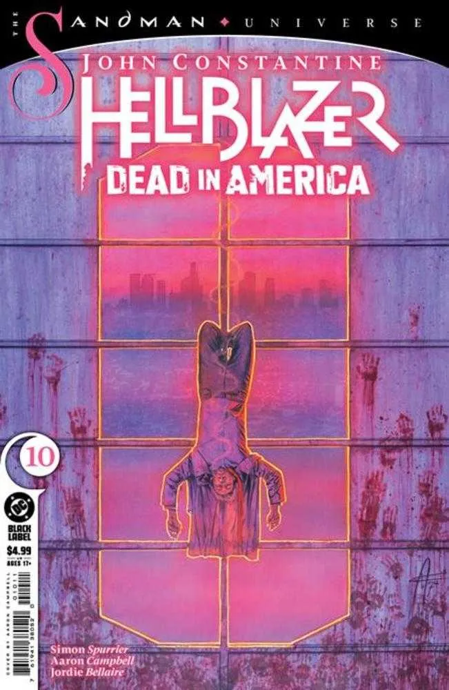 John Constantine Hellblazer Dead In America #10 (sur 11) Couverture A Aaron Campbell (Mature)