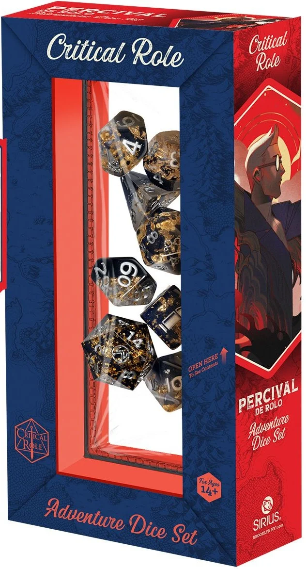 DÉS SIRIUS - DÉS AVENTURE VOX MACHINA - PERCIVAL DE ROLO