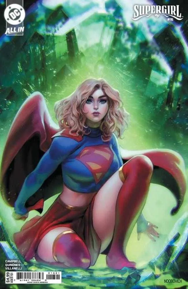 Supergirl #16 Couverture B Variante sur papier cartonné Noobovich (Le Royaume de Zod)