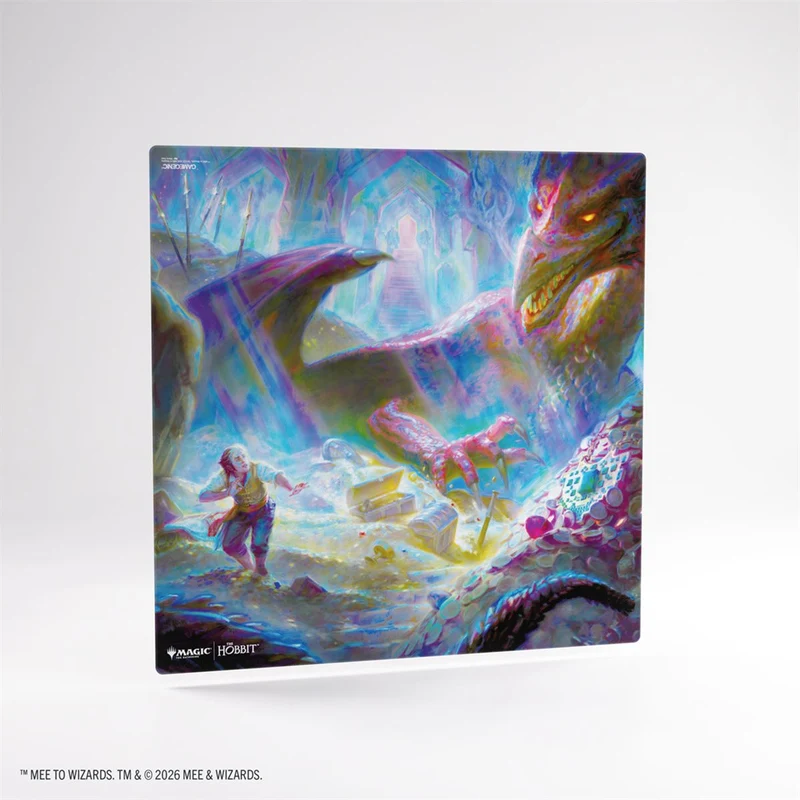 Tapis de jeu Gamegenec pour 2 joueurs - Le Hobbit Magic : The Gathering - La Désolation de Smaug