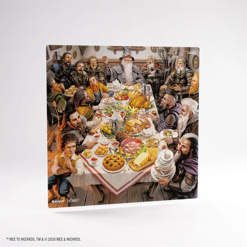Tapis de jeu Gamegenec pour 2 joueurs - Hobbit Magic: The Gathering - Le garde-manger de Bilbo