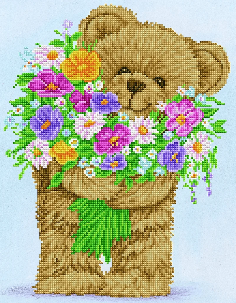 Bouquet Damour 43,5x53,7 Diamond Dotz