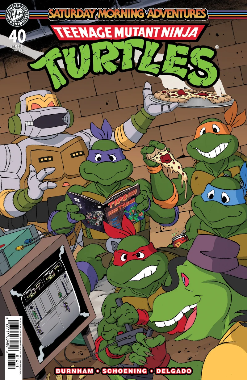 Les Tortues Ninja : Aventures du samedi matin #40 IDW A Schoening 26/08/2026