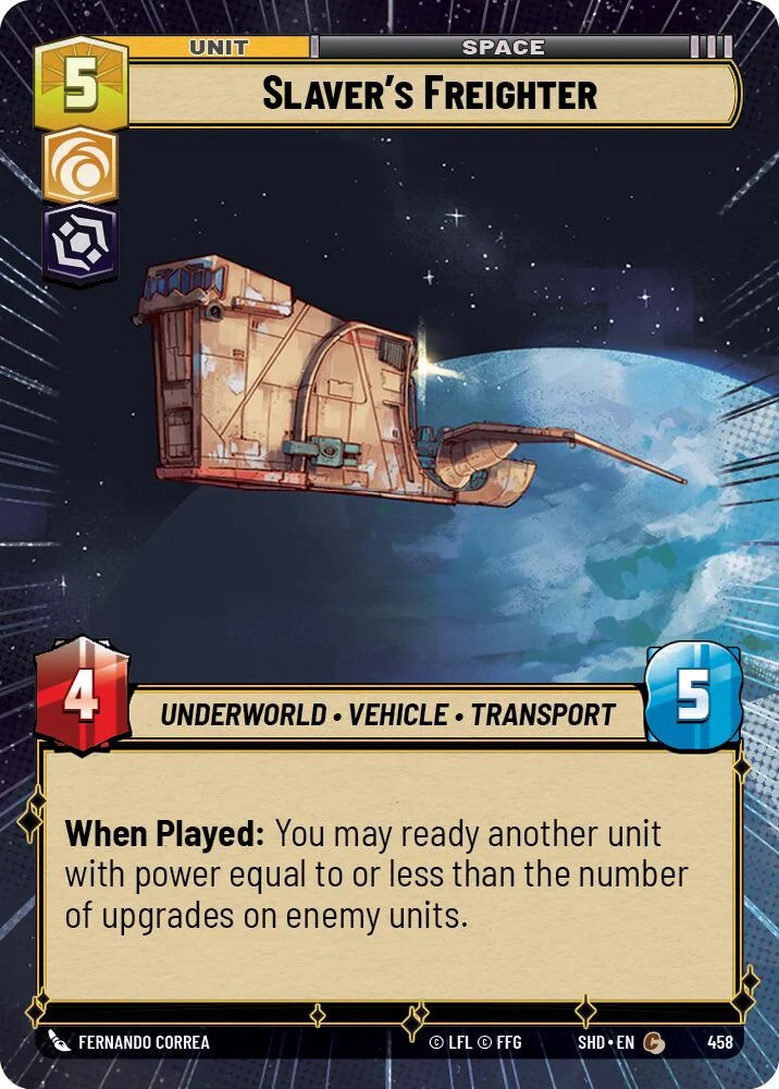 Cargo de l'esclavagiste (Hyperespace) (458) [Les Ombres de la Galaxie]