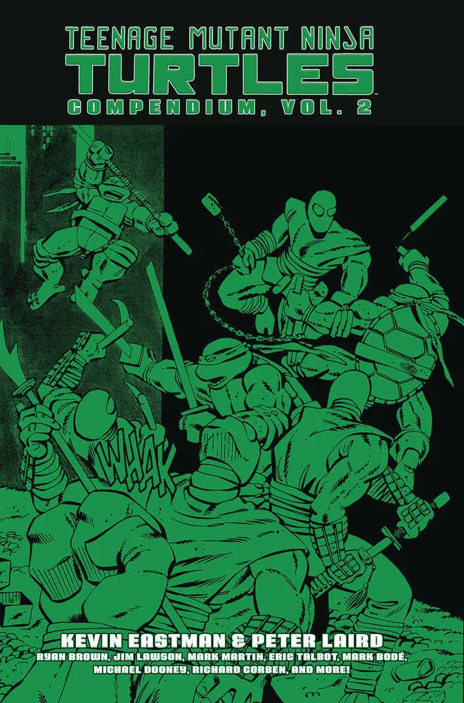 Compendium des Tortues Ninja, tome 2, couverture rigide - ABÎMÉ