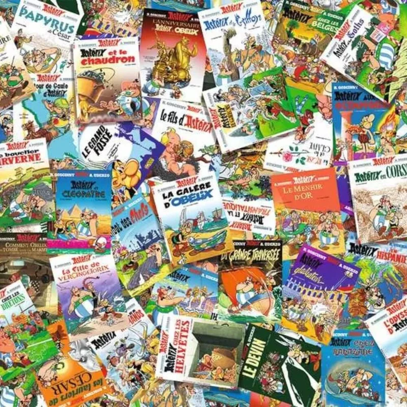 Les albums d'Astérix (1000 pcs)