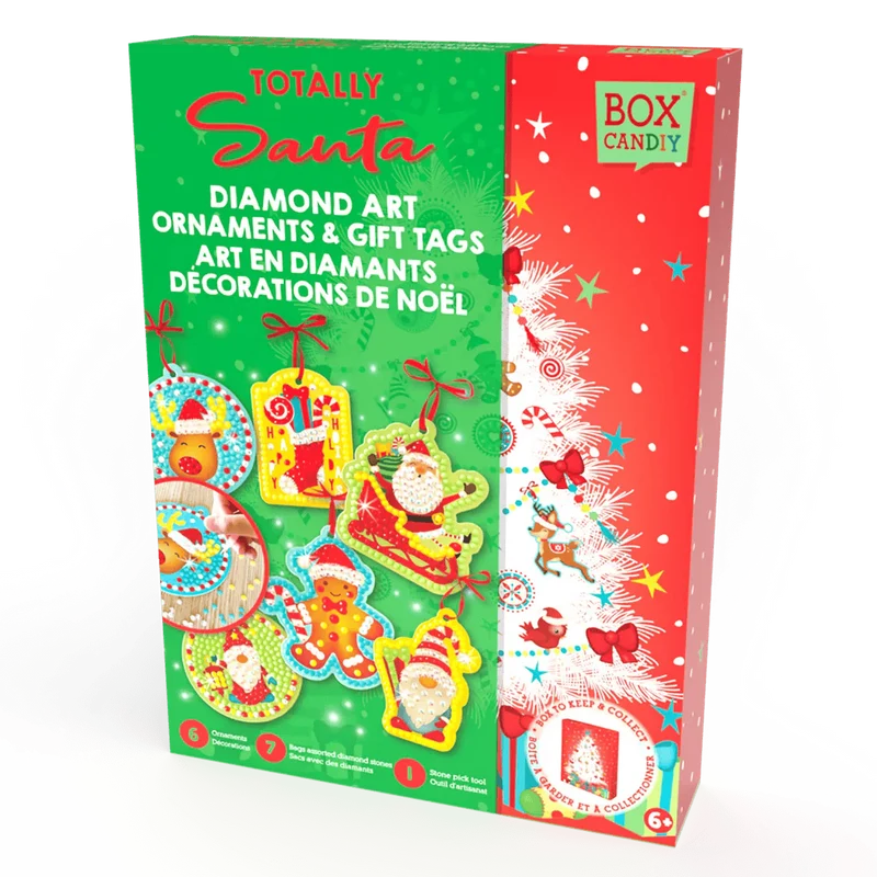Totally Santa Art en diamants décorations de noel (ML)
