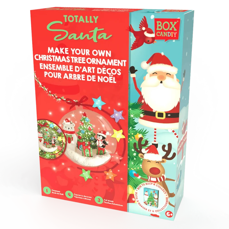 Box Candiy: Totally Santa - Ens. d'art Décos pour Arbre de Noël (ML)