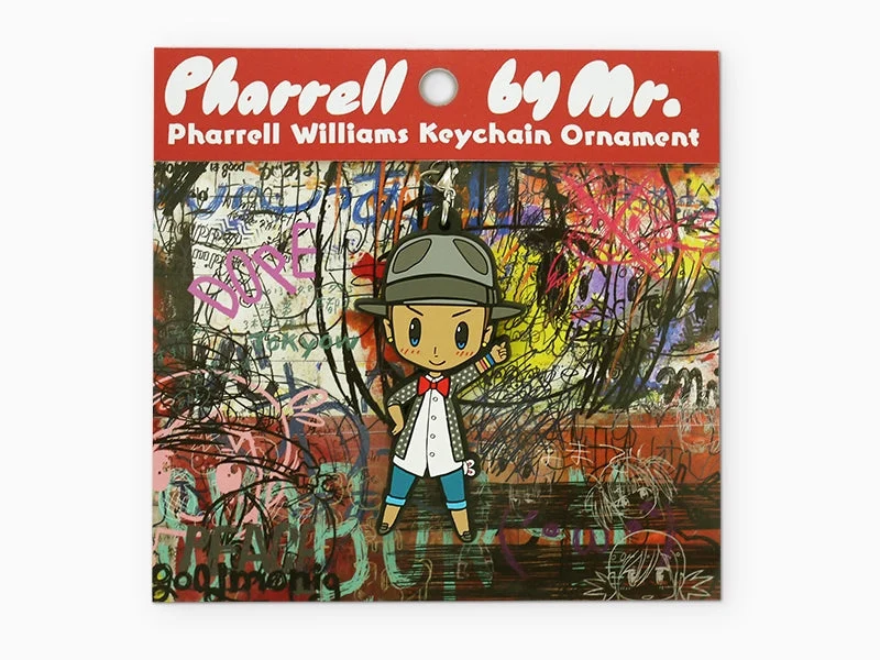 Mr. - Ornement porte-clés, Pharrell by Mr. (chapeau gris)