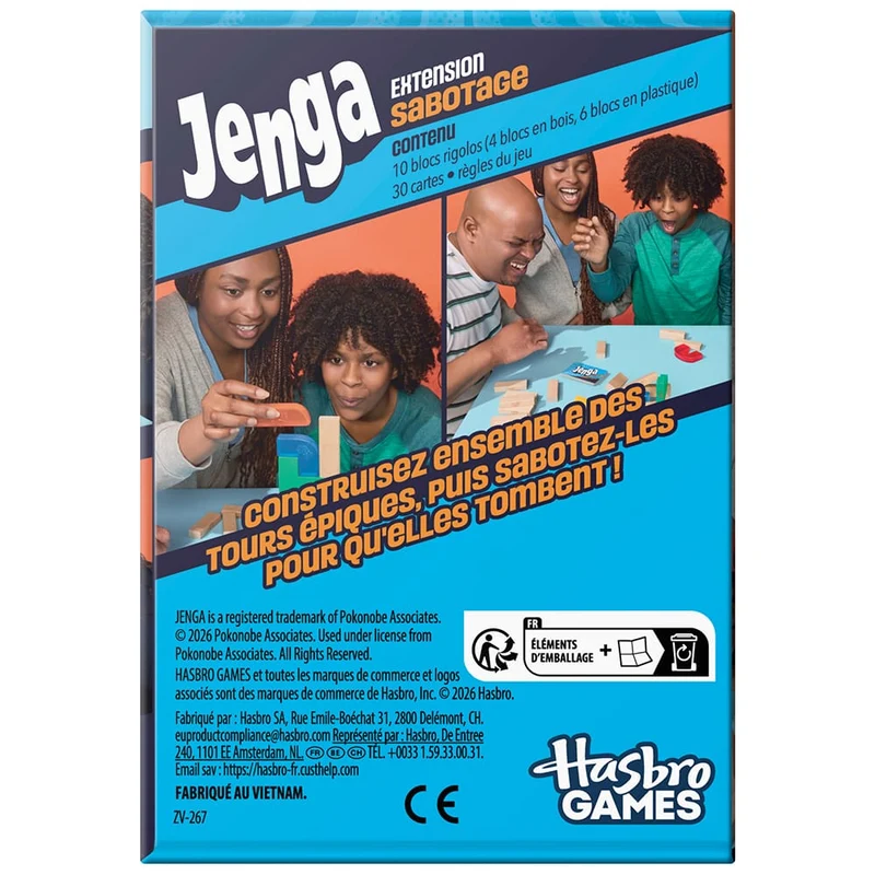 Jenga extension Downfall (ML)