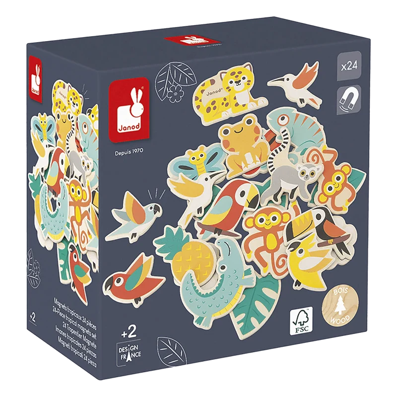 Tropik - Magnets Tropicaux 24 Pcs