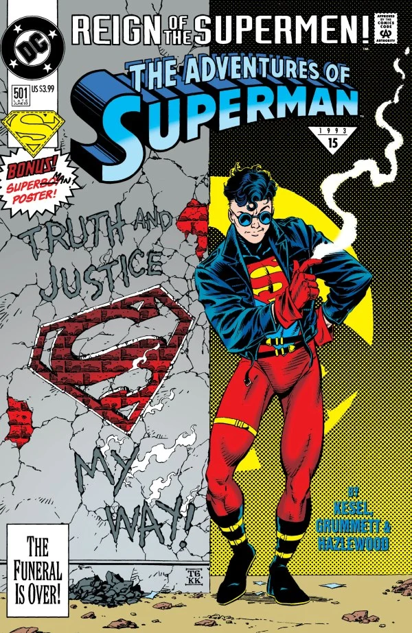 Les Aventures de Superman #501 Fac-similé DC A Grummett 10/07/2026