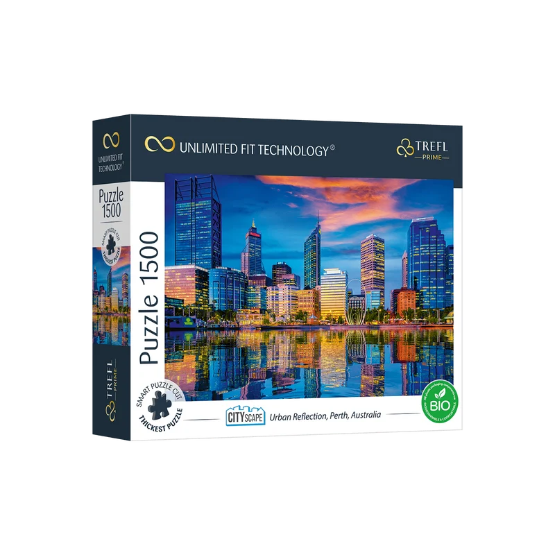 Réflexion urbaine, Perth, Australie (1500 pcs)