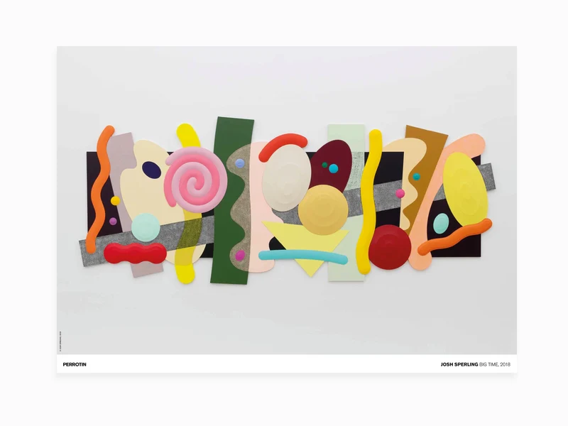 Josh Sperling - Big Time, 2018 (standard poster)