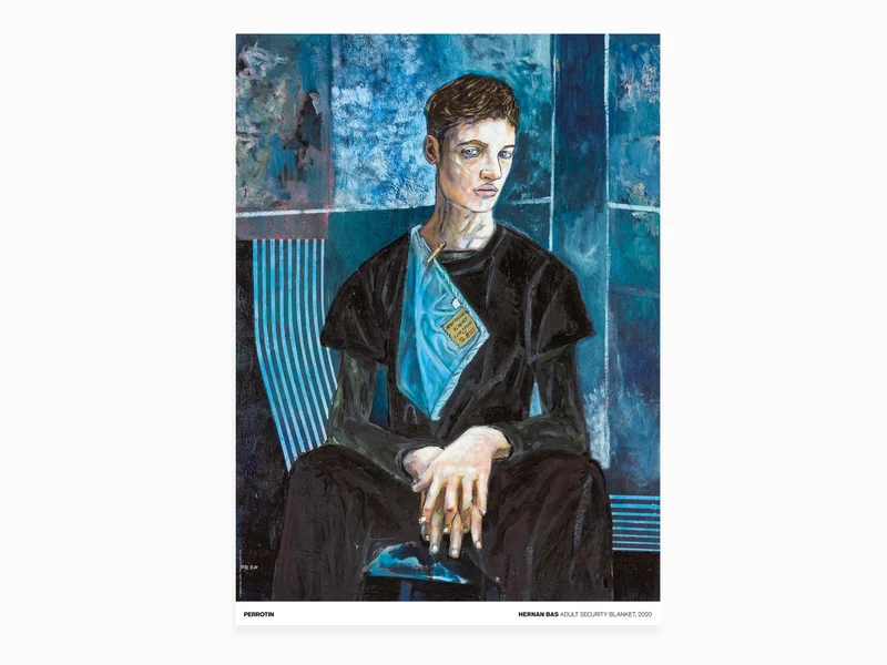 Hernan Bas - Couverture de sécurité pour adultes, 2020 (standard poster)