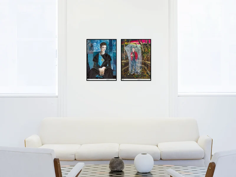 Hernan Bas - Couverture de sécurité pour adultes, 2020 (standard poster)