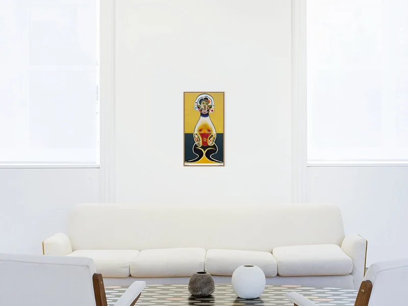 Izumi Kato - Untitled 3 (jaune), 2020 (standard poster)