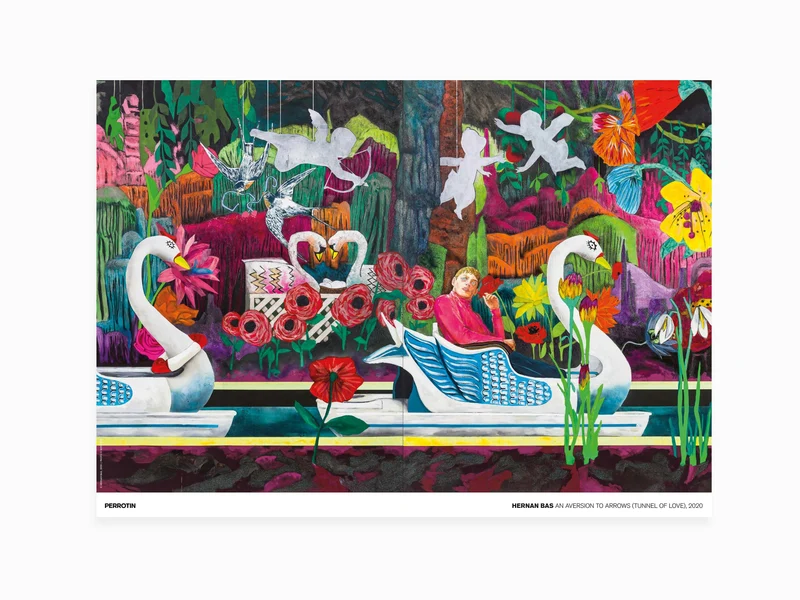 Hernan Bas - Une aversion pour les flèches, 2020 (standard poster)