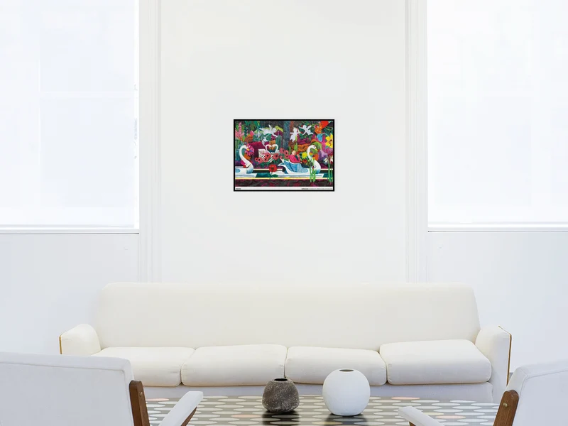 Hernan Bas - Une aversion pour les flèches, 2020 (standard poster)
