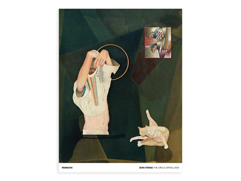 Jens Fange - The circle opens (standard poster)