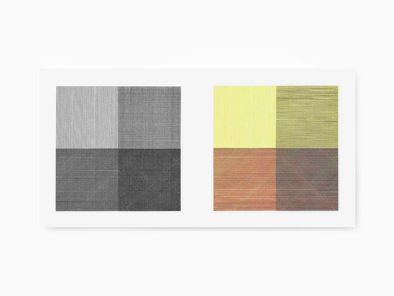 Sol LeWitt - Quatre types fondamentaux de lignes et de couleurs