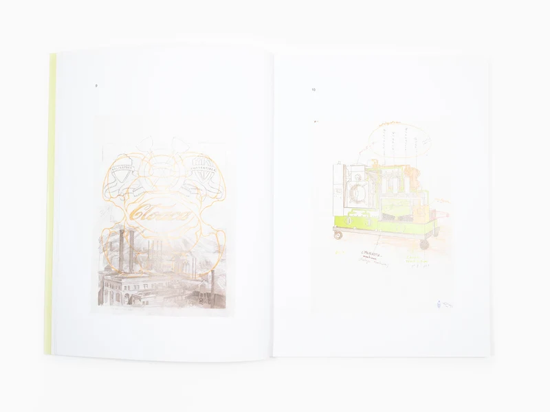 Wim Delvoye - Drawings and Scale Models