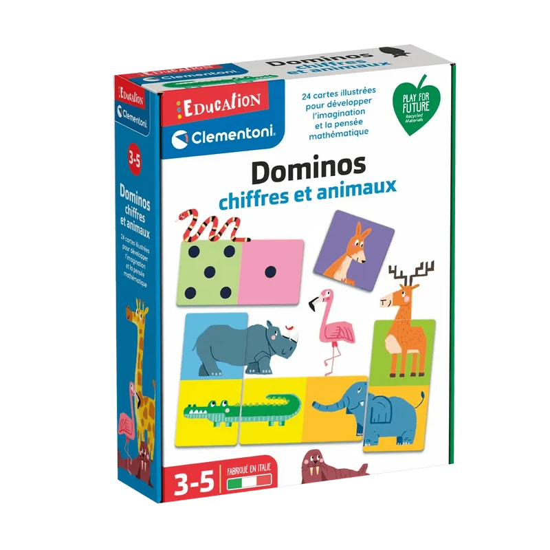 Education - Dominos Chiffres et Animaux (FR)