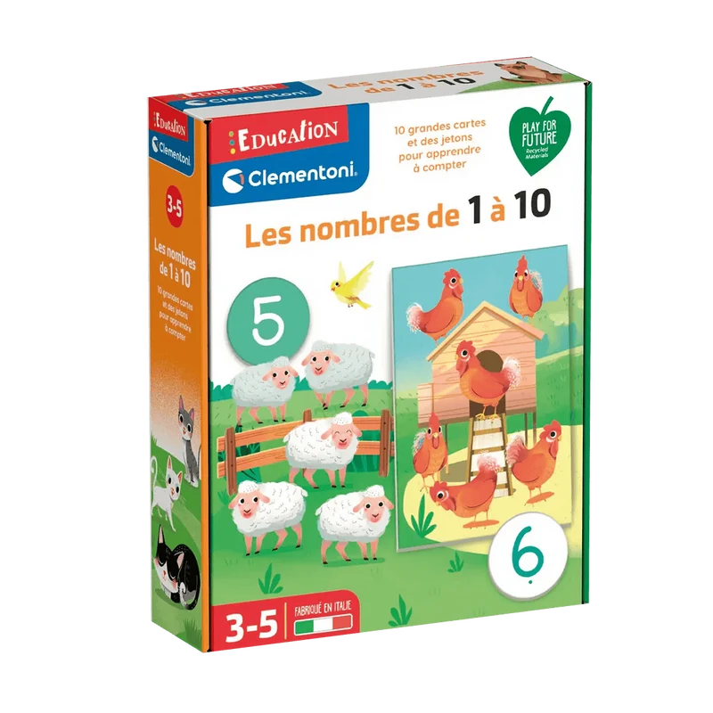 Education - les Nombres de 1 à 10 (FR)