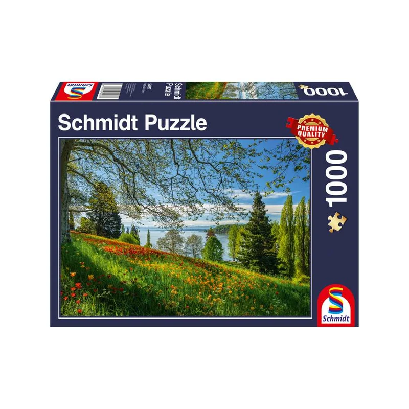 Floraison des tulipes, île de Mainau (1000 pcs)