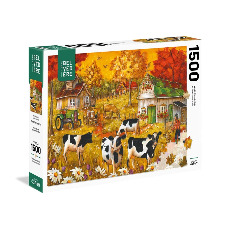 C. genest, la vie est belle (1500 pcs)