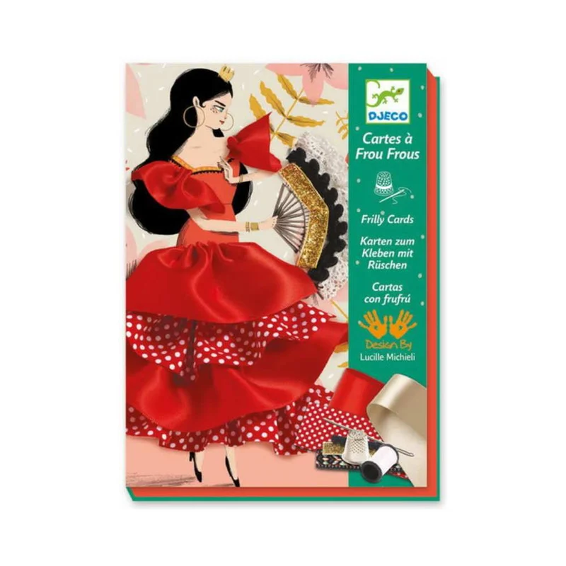 Cartes à frou-frous - Flamenco (ML)